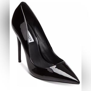 Steve Madden's Daisie heels, Black Patent